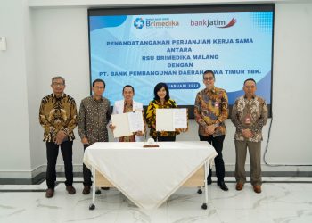 Penuhi jaminan kesehatan untuk pegawai, Bank Jatim jalin kerja sama dengan RSU Brimedika