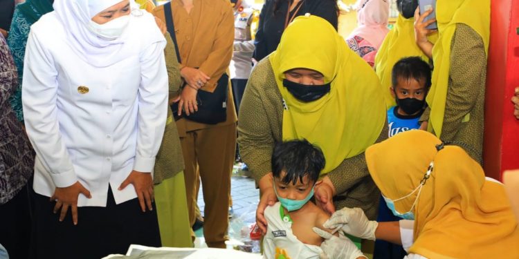 Kasus campak di Jatim naik, Gubernur imbau masyarakat waspada dan lengkapi Vaksin MR untuk anak