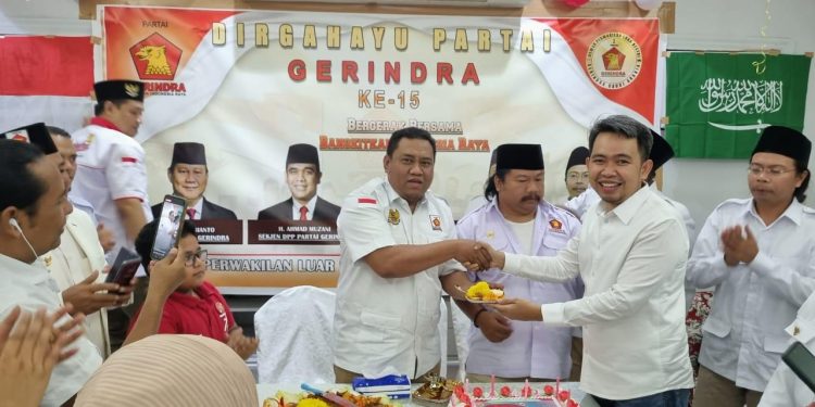 Bersama DPLN Arab Saudi, Gus Fawait dan PMI peringati HUT Partai Gerindra 