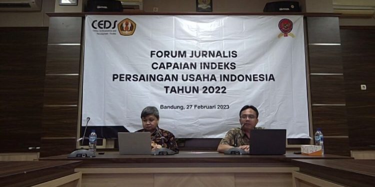 CEDS Unpad: Indeks Persaingan Usaha di Indonesia tahun 2022 meningkat 4,87