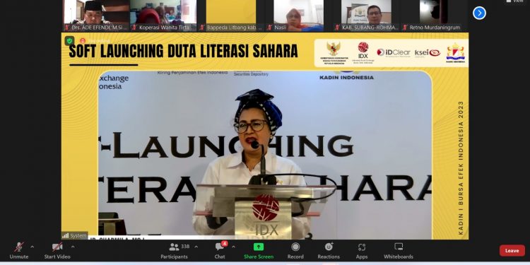 BEI dan Kadin Indonesia luncurkan program Duta Literasi SAHARA