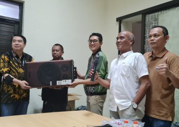 Manajemen Sharp Indonesia kunjungi Kantor PWI Jatim
