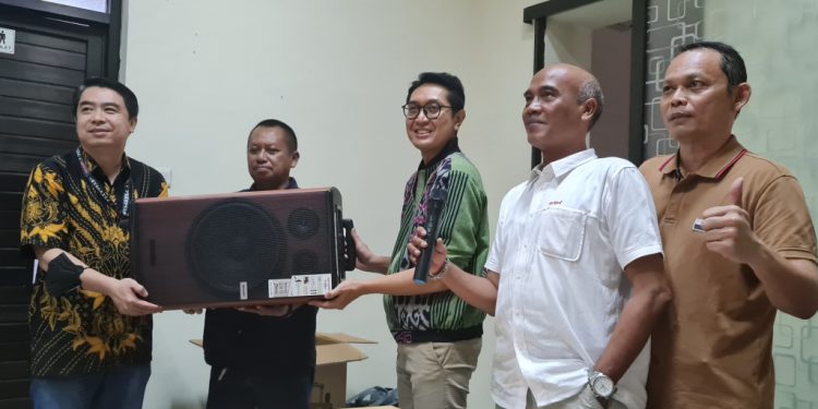 Manajemen Sharp Indonesia kunjungi Kantor PWI Jatim