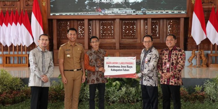 Bank Jatim gandeng Pemkab Tuban wujudkan Agen Jatim untuk BUMDes setempat