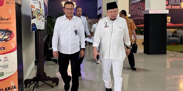 Kunjungi Bulog Jatim, Ketua DPD RI sidak kesiapan distribusi beras jelang Lebaran