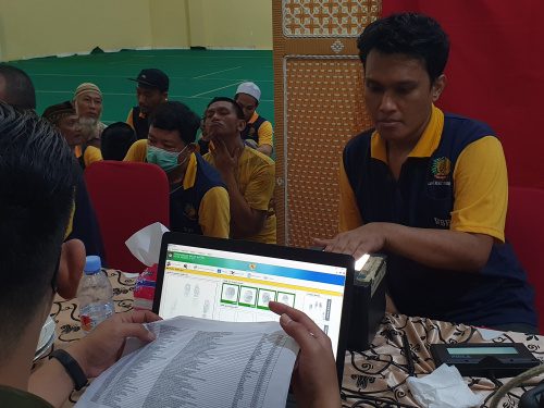 Jelang pemilu, warga lapas dan rutan di Jatim rekam e-KTP