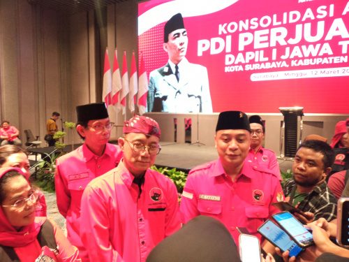Konsolidasi akbar Surabaya-Sidoarjo, PDIP target menang spektakuler