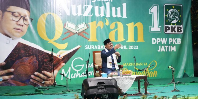 Gelar Nuzulul Quran, PKB Jatim harap berkah untuk kemenangan di Pemilu 2024