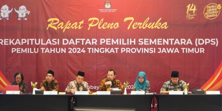 Jumlah pemilih di Jatim dalam Pemilu 2024 mencapai 31 juta orang