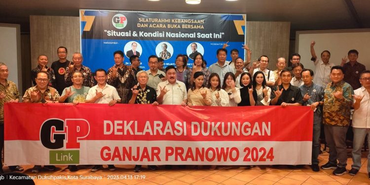 Lagi relawan dukung Ganjar Pranowo muncul dari Kota Surabya