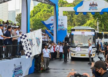 SIG berangkatkan 600 peserta mudik gratis bersama BUMN 2023 ke Jateng dan Jatim