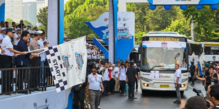 SIG berangkatkan 600 peserta mudik gratis bersama BUMN 2023 ke Jateng dan Jatim