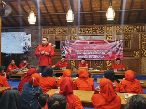 Bulan berkah, momentum PAC PDIP Tenggilis songsong menang hattrik Pemilu 2024 