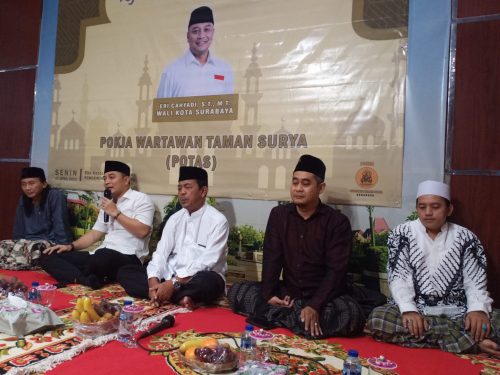 Ngalab Berkah Ramadan, wartawan Potas dan Wali Kota Eri ngaji bareng