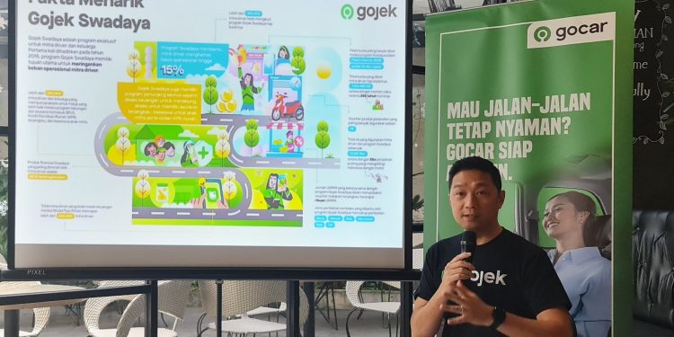 450 ribu mitra pengemudi terbantu program GO-JEK Swadaya