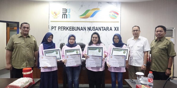 Tandai Hari Kartini dan Peringati Hari Buruh 2023, SPBUN PTPN XII gelar pelatihan menulis untuk karyawati