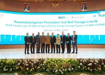 PLN lakukan perjanjian jual beli listrik untuk Proyek PLTB Tanah Laut berkapasitas 70 MW