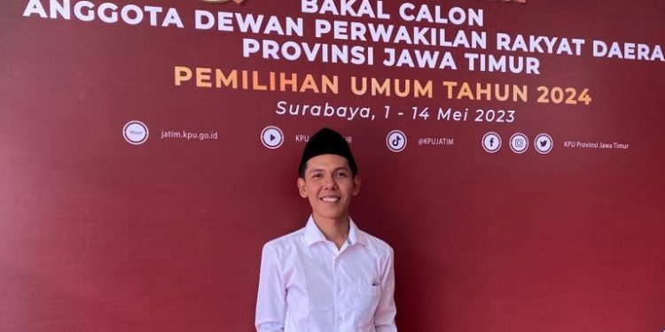Mantan Jurnalis ini siap bertarung di Dapil Surabaya untuk DPRD Jatim dari Partai Gerindra