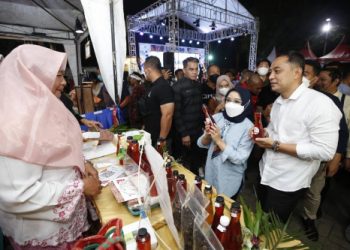 Gerakkan ekonomi kerakyatan, Pemkot Surabaya gelar Bazar UMKM