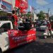 Meriahnya kirab Bacaleg PSI Surabaya: Mulai pecah kendi, konvoi vespa dan pakaian adat