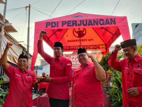Posko Ganjar Presiden di Gubeng, PDIP perkuat pemenangan Pemilu 2024 