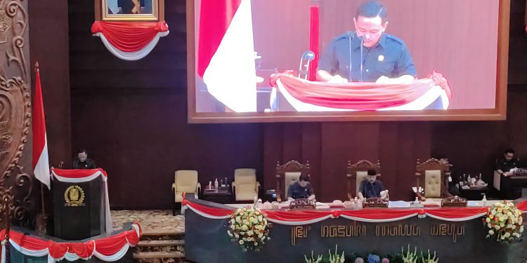 Meski dinilai layak untuk di bahas, Banggar DPRD Jatim beri catatan dalam Pertanggung jawaban pelaksanaan APBD 2022
