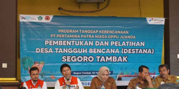 Pertamina bentuk Destana Segoro Tambak Sidoarjo, siapkan masyarakat pesisir sigap atasi bencana