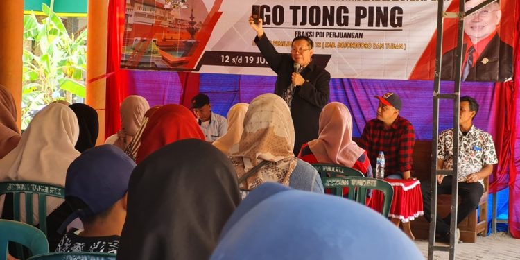 Tjong Ping ajak masyarakat bijak di Pemilu 2004, tingkatkan  gotong royong dan ajak masyarakat berwiraswasta