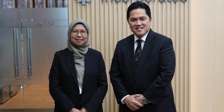 Erick Thohir ajak PLN berkolaborasi dengan Perusahaan Energi China