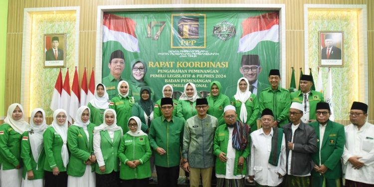 Kader PPP diminta memenangkan hati rakyat Jatim, Sandiaga Uno: Kita targetkan Jatim harus 8 kursi DPRRI