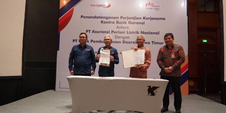 Terkait kontra Bank garansi, Bank Jatim lakukan MOU dengan PLN Insurancs