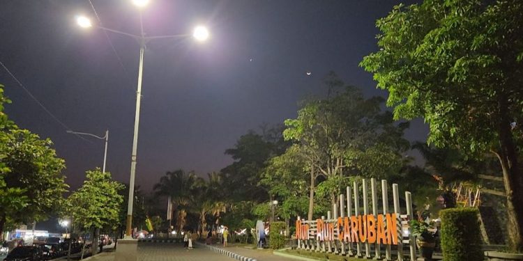 PLN UID Jatim bersinergi dengan Pemkab Madiun, nyalakan 7.549 lampu PJU