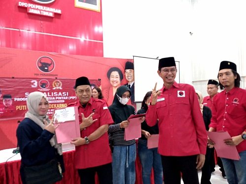 PIP Puti Guntur di Tenggilis Mejoyo, PDIP Surabaya: Teruskan kebaikan Jokowi lewat Ganjar presiden