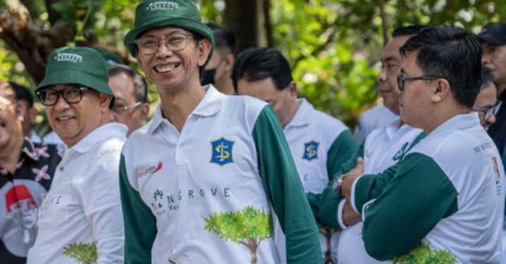 Peresmian Kebun Raya Mangrove Gunung Anyar, Adi Sutarwijono: Dukungan Bu Mega luar biasa