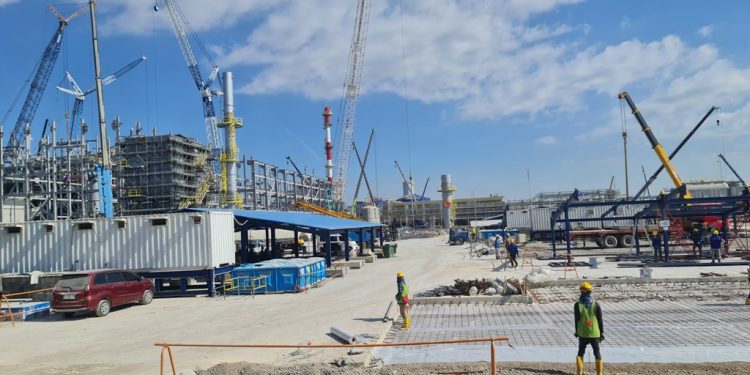 Semester I/2023, PT Freeport Indonesia(PTFI) sebut pembangunan smelter tembaga di KEK Gresik capai 74,07%