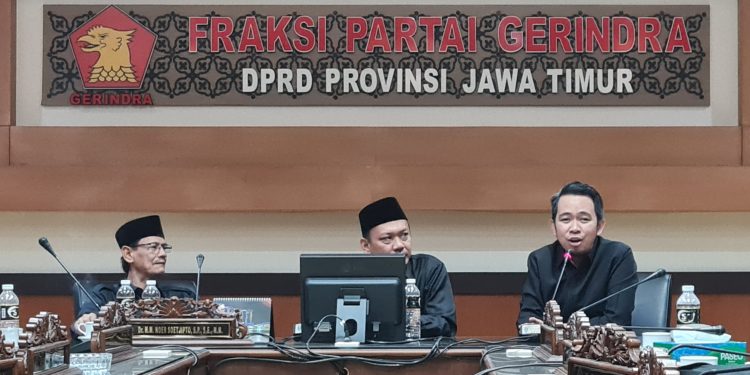 Jelang berakhir jabatan Khofifah-Emil, Fraksi Gerindra mulai amati kandidat Pj Gubernur Jatim