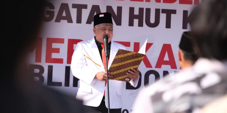 Upacara HUT ke-78 RI yang diselenggarakan PKS libatkan generasi muda
