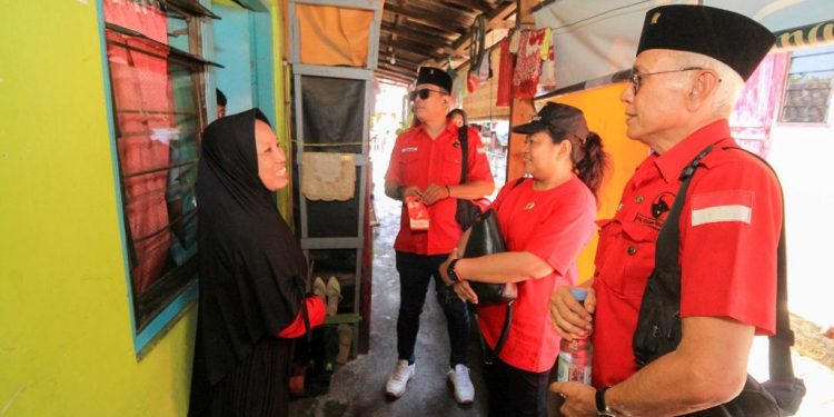 Blusukan ke masyarakat, Agatha ajak masyarakat pilih Ganjar dan PDIP