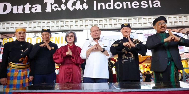 Grand Launching Duta Taichi Indonesia, LaNyalla Ingatkan Pentingnya Bangsa Kembali ke Pancasila