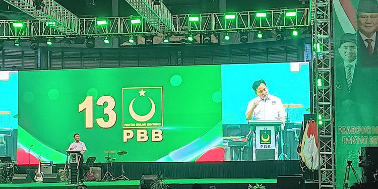 Yusril ajak kader dan pengurus PBB bahu membahu menangkan Prabowo di Pilpres 2024