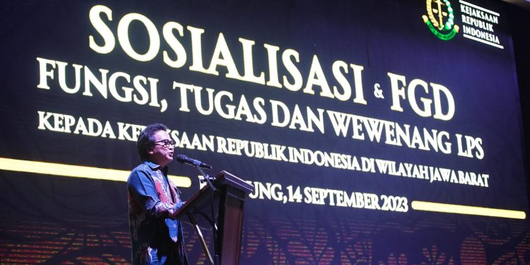 Gandeng Kejaksaan RI, LPS Lakukan Sosialisasi dan FGD bersama