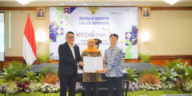 Iklim investasi menggeliat, PT Sier tanda tangani PPTI dengan Perusahaan Korea