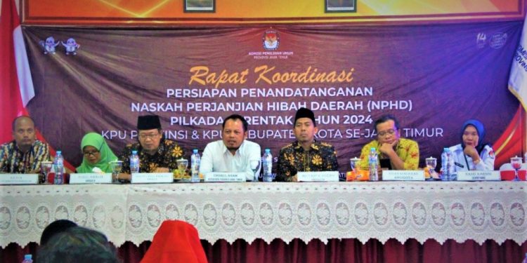 Tinggal 6 Kabupaten Kota yang belum melakukan penandatangan BA kesepakatan NPHD