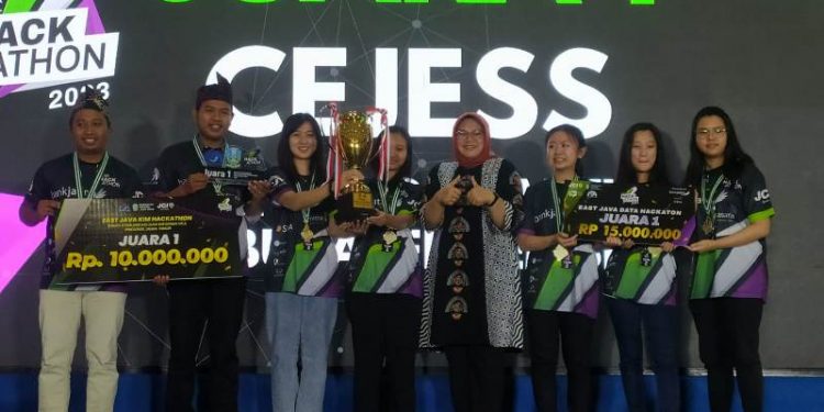 KIM Desa Sidomulyo Jember Sabet Juara 1 Hackathon 2023, dengan karyanya bangun Website Galeri Gumitir