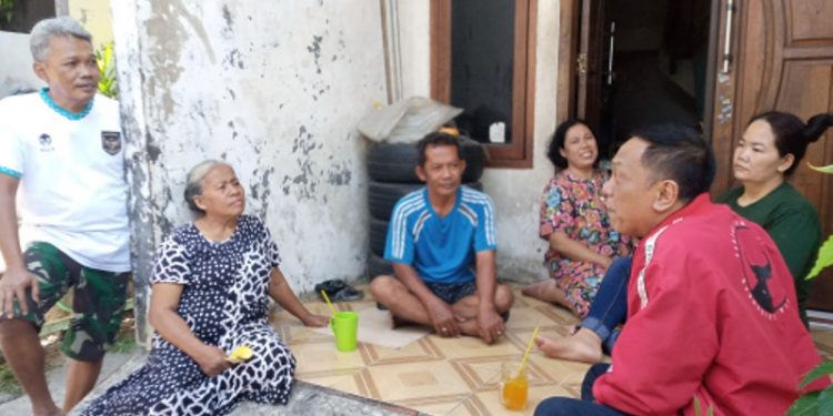 Populerkan Ganjar, Anas Karno senam bersama dan serap aspirasi warga Kendangsari