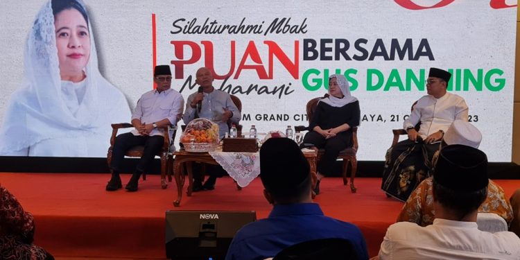 Puan akui Gibran sudah pamit akan ikut kontestasi Pilpres 2024