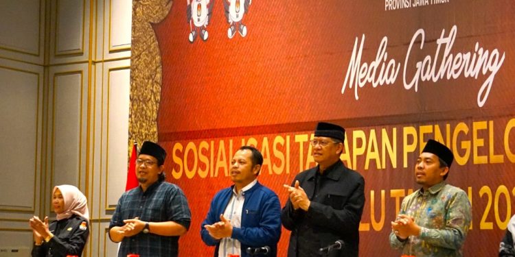 Pekan depan KPU Jatim optimis sebagian logistik Pemilu akan terdistribusikan