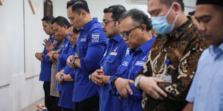 AHY Sholat Ghaib untuk umat Muslim di Palestina