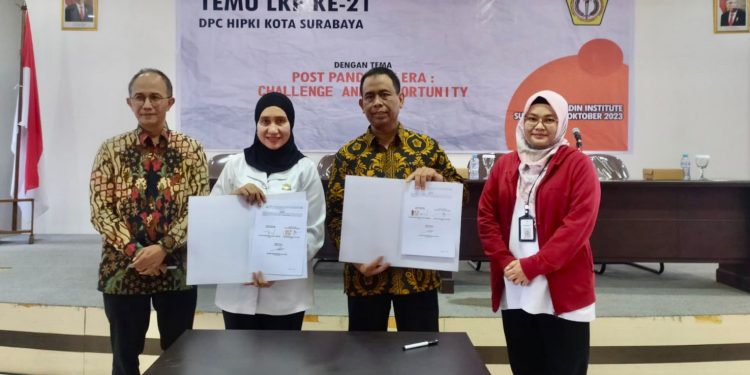 HIPKI dan Kadin Jatim Berkolaborasi Tingkatkan Kualitas Tenaga Pengajar dan Lulusan Kursus