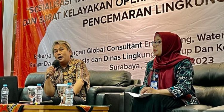 Gandeng GCE, Kadin Jatim sosialisasikan pengelolaan limbah untuk Industri dan Rumah Sakit